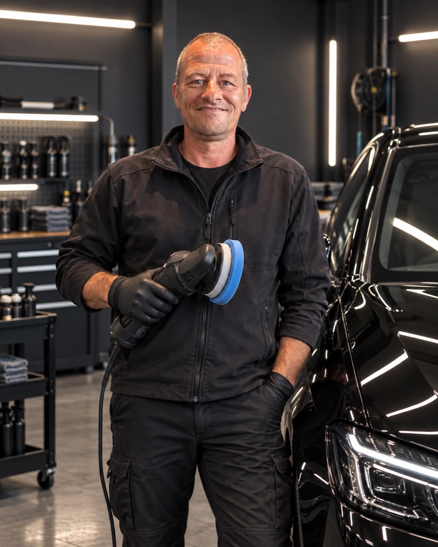 Dave — autopoetser en detailer bij Glanslab
